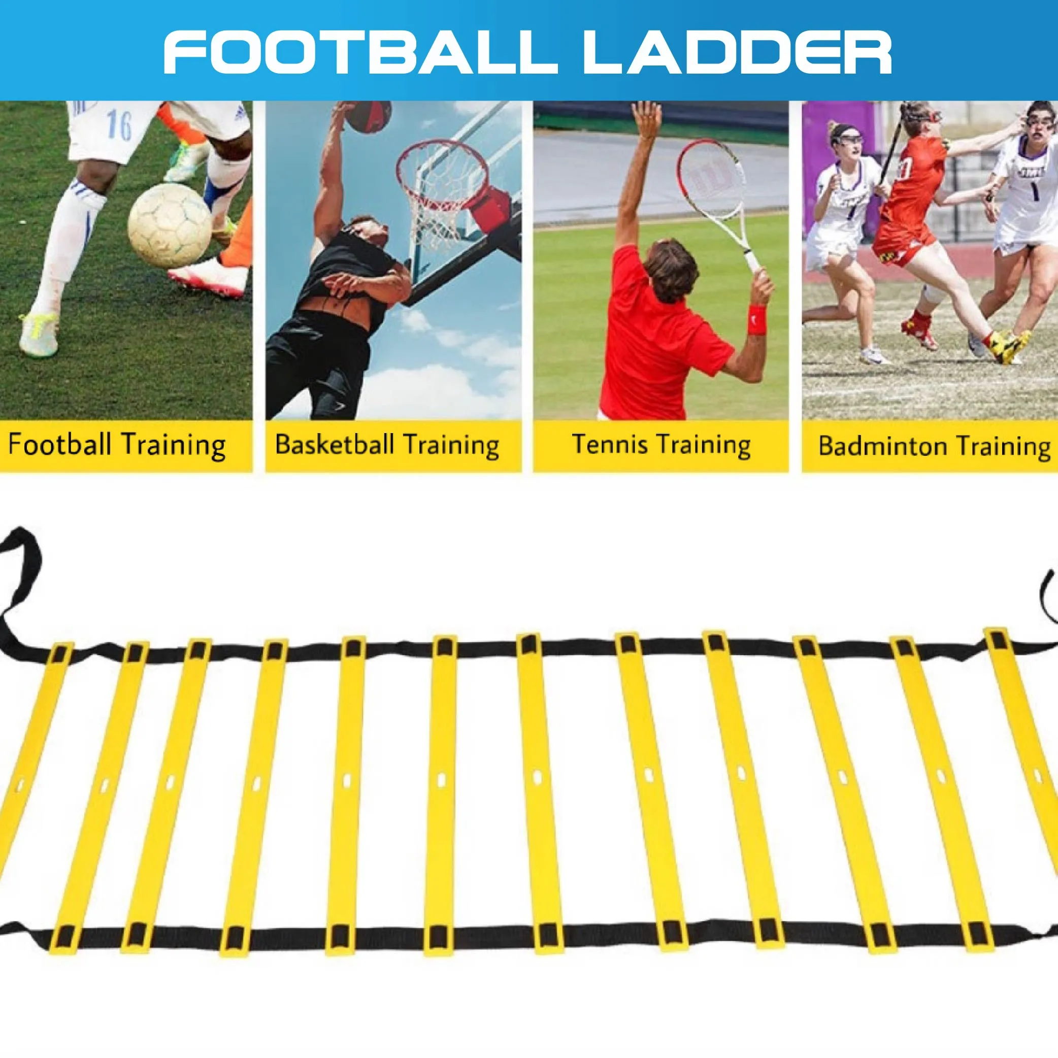 6M Jumping Ladder Speed Training