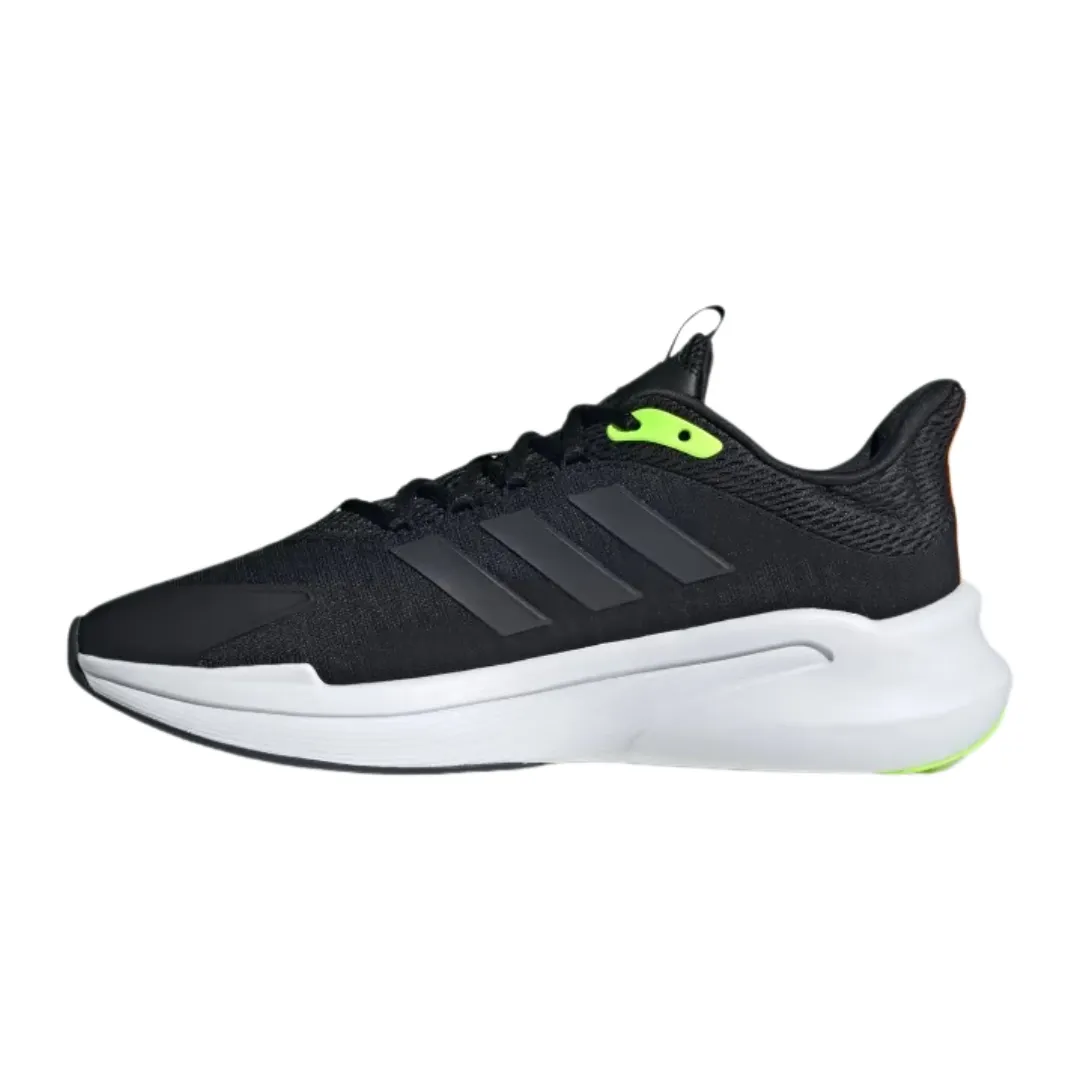 Adidas - Men's AlphaEdge  'Black Lucid Lemon' - Core Black / Carbon / Lucid Lemon