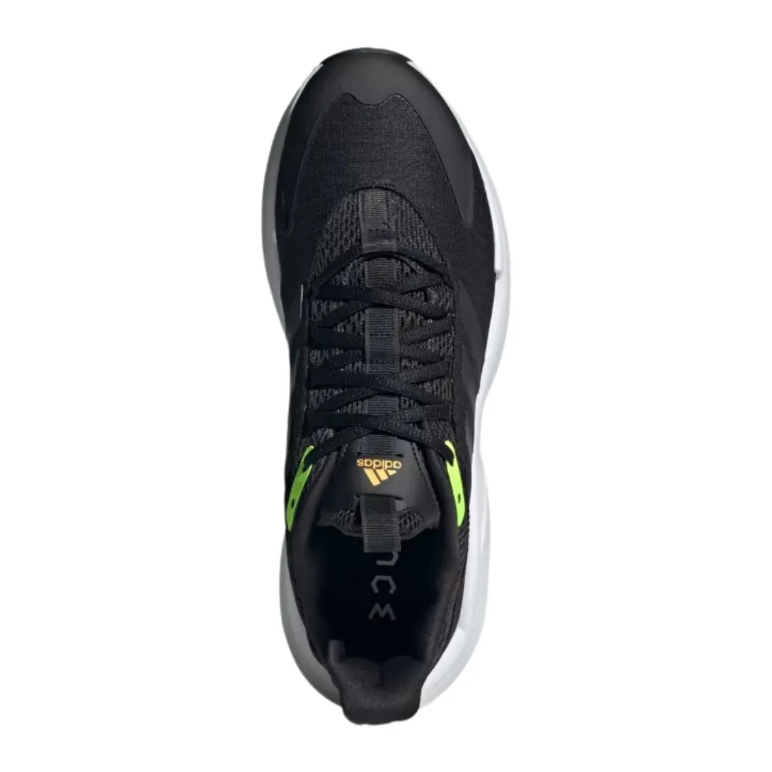 Adidas - Men's AlphaEdge  'Black Lucid Lemon' - Core Black / Carbon / Lucid Lemon