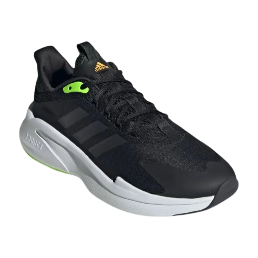Adidas - Men's AlphaEdge  'Black Lucid Lemon' - Core Black / Carbon / Lucid Lemon