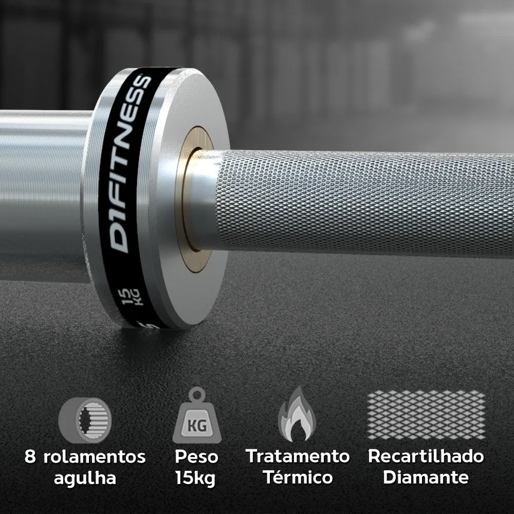 Barra Olímpica Feminina - HARD CHROME LPO TOP