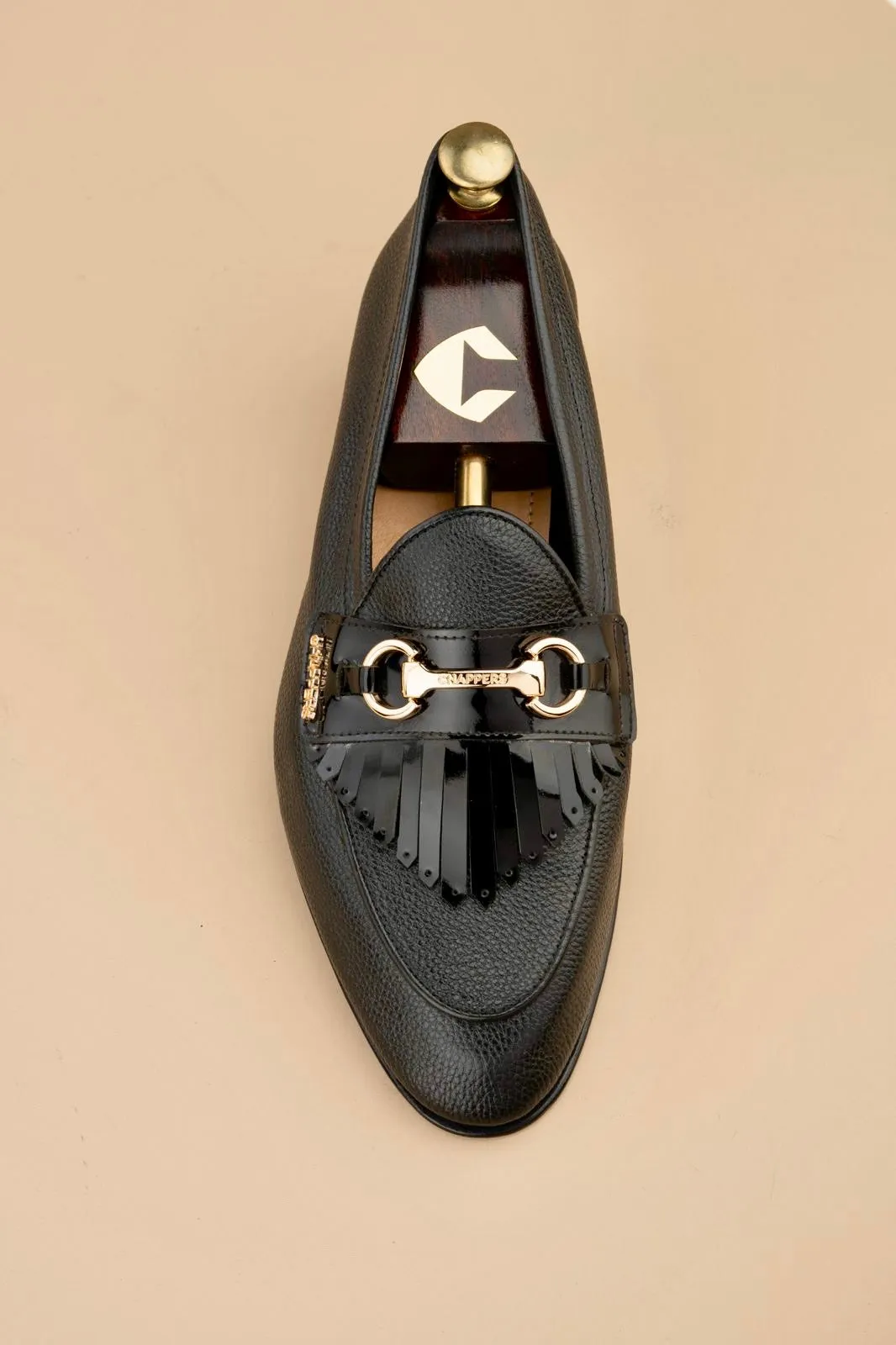 Belgians - Black Tuxedo Loafers