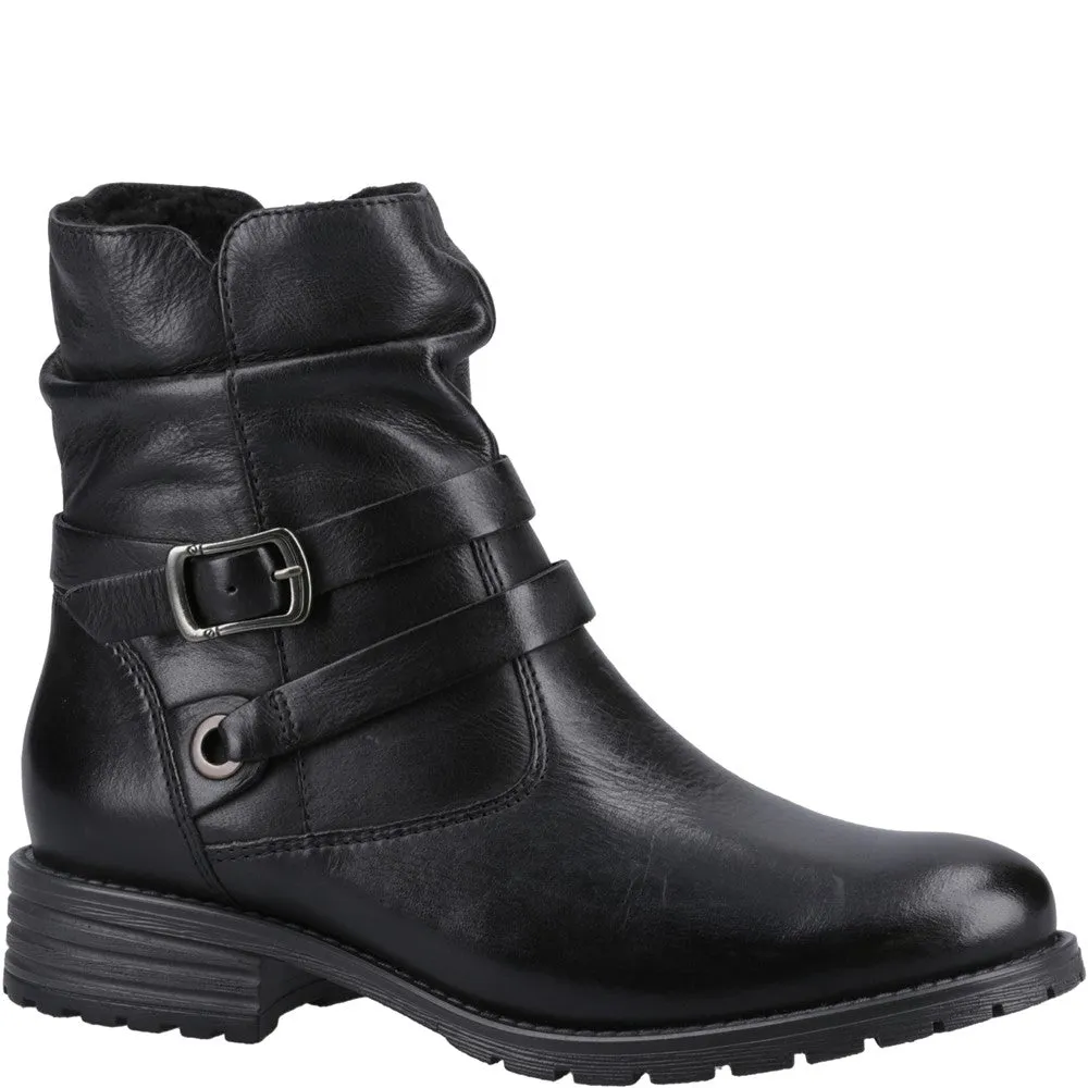 Black Piper Ankle Boots