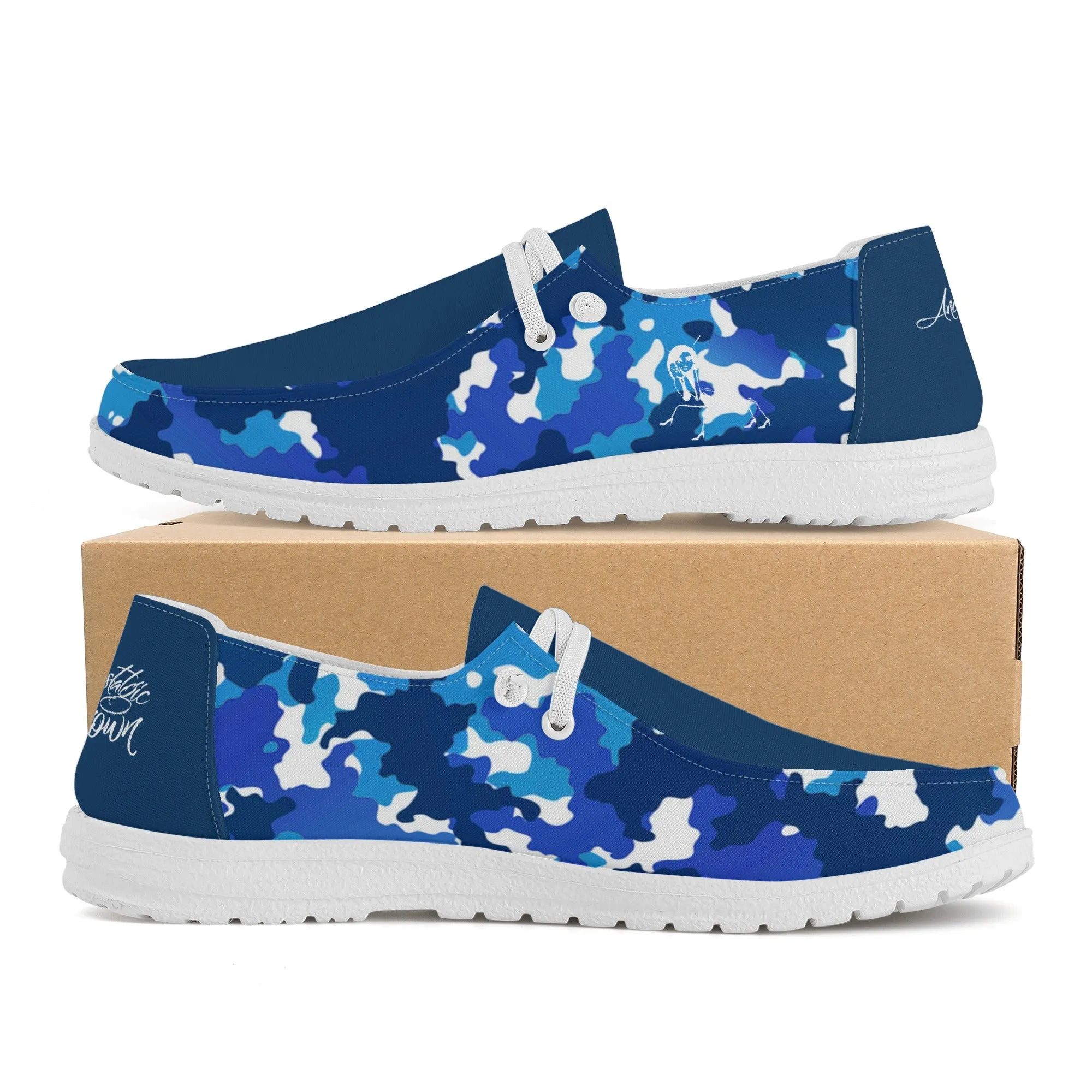 Blk Insct Famili Womens Canvas Loafers