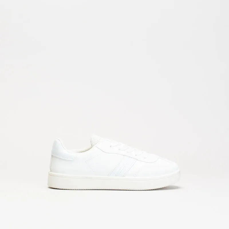 Boys White Mono Sneaker _ 150527
