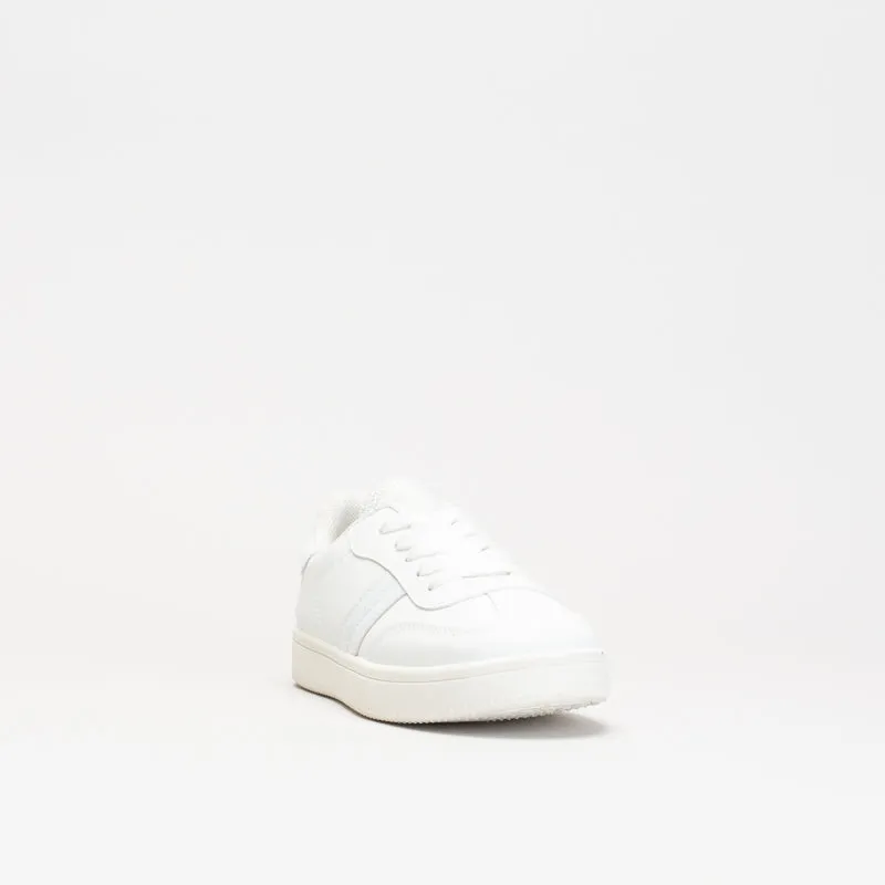 Boys White Mono Sneaker _ 150527