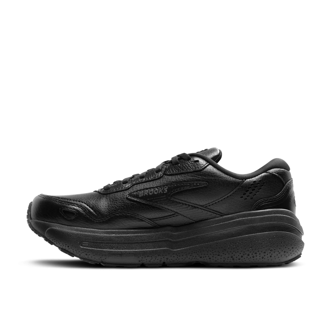 Brooks Ghost Max Leather (D-Wide) Womens Shoe