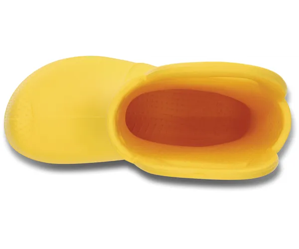 Crocs Kids Classic Handle It Rain Boots - Yellow
