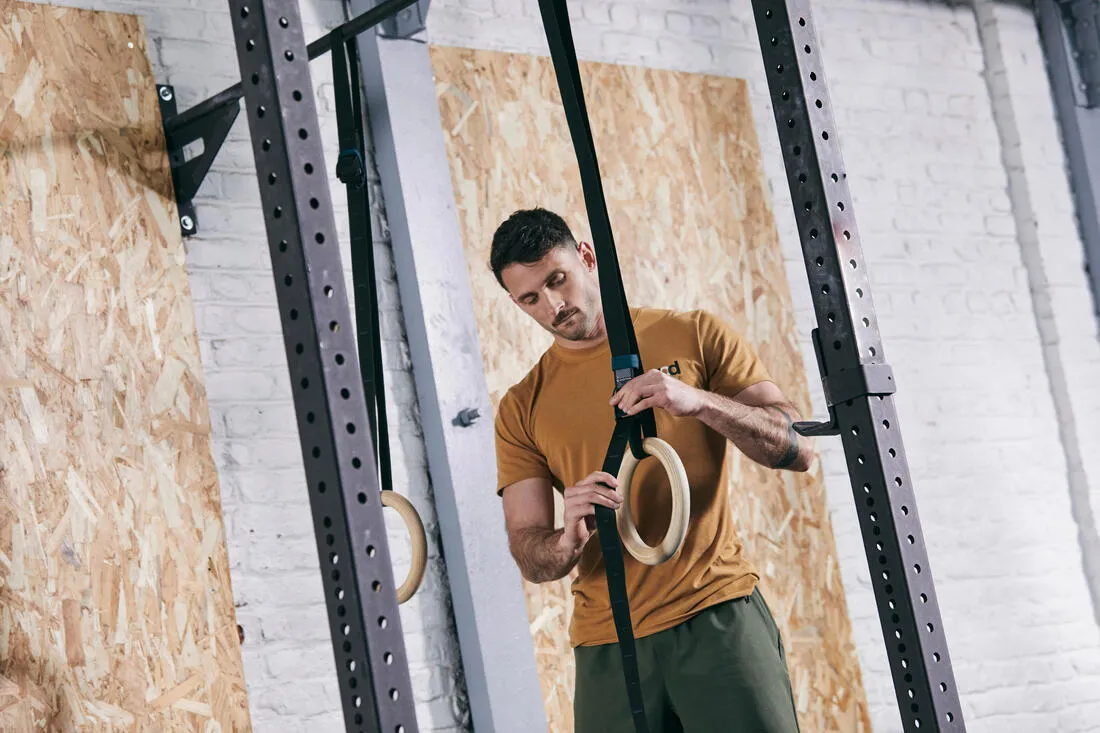 Cross Training Fitness Rings - Wood