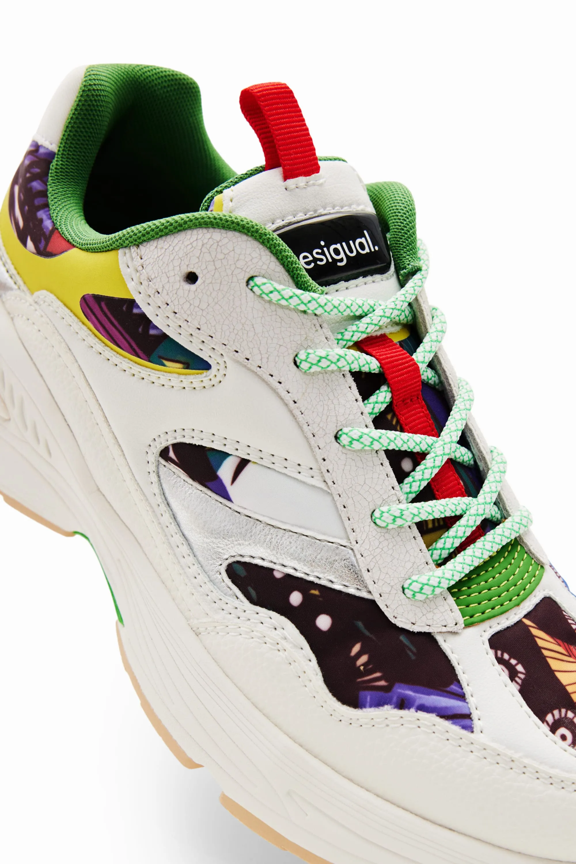 Desigual Christian Lacroix Multicolour Chunky Running Sneakers 24SSKP15