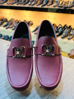 DL - MILD MAHROONISH LOAFFERS