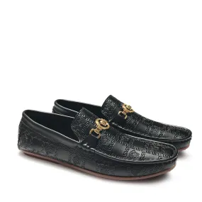 DL - VER-SACE BLACK LOAFERS