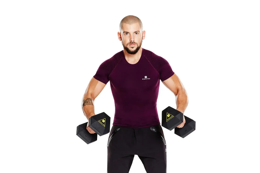 Domyos 10kg Hex Dumbbells