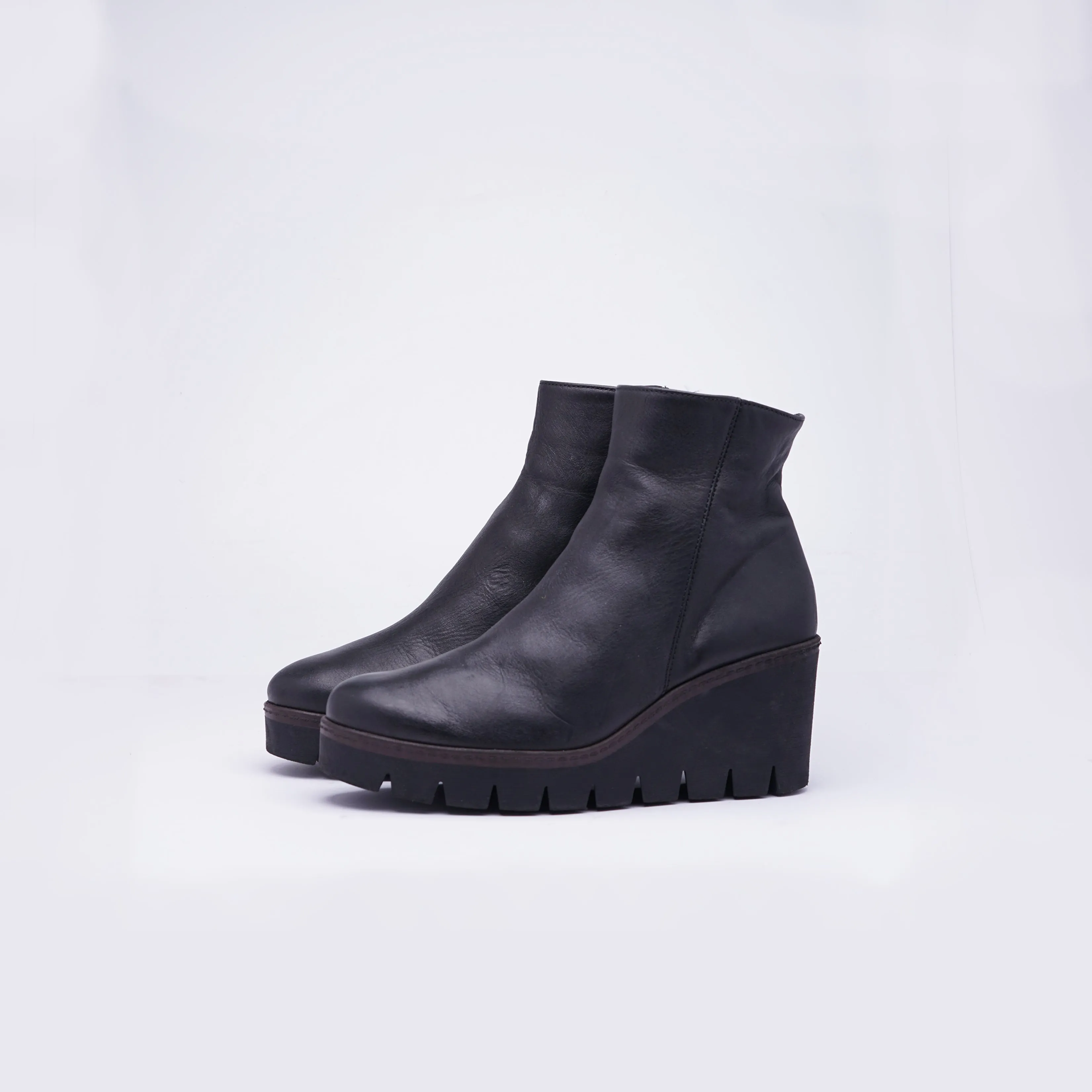 European Ankle Wedge boots