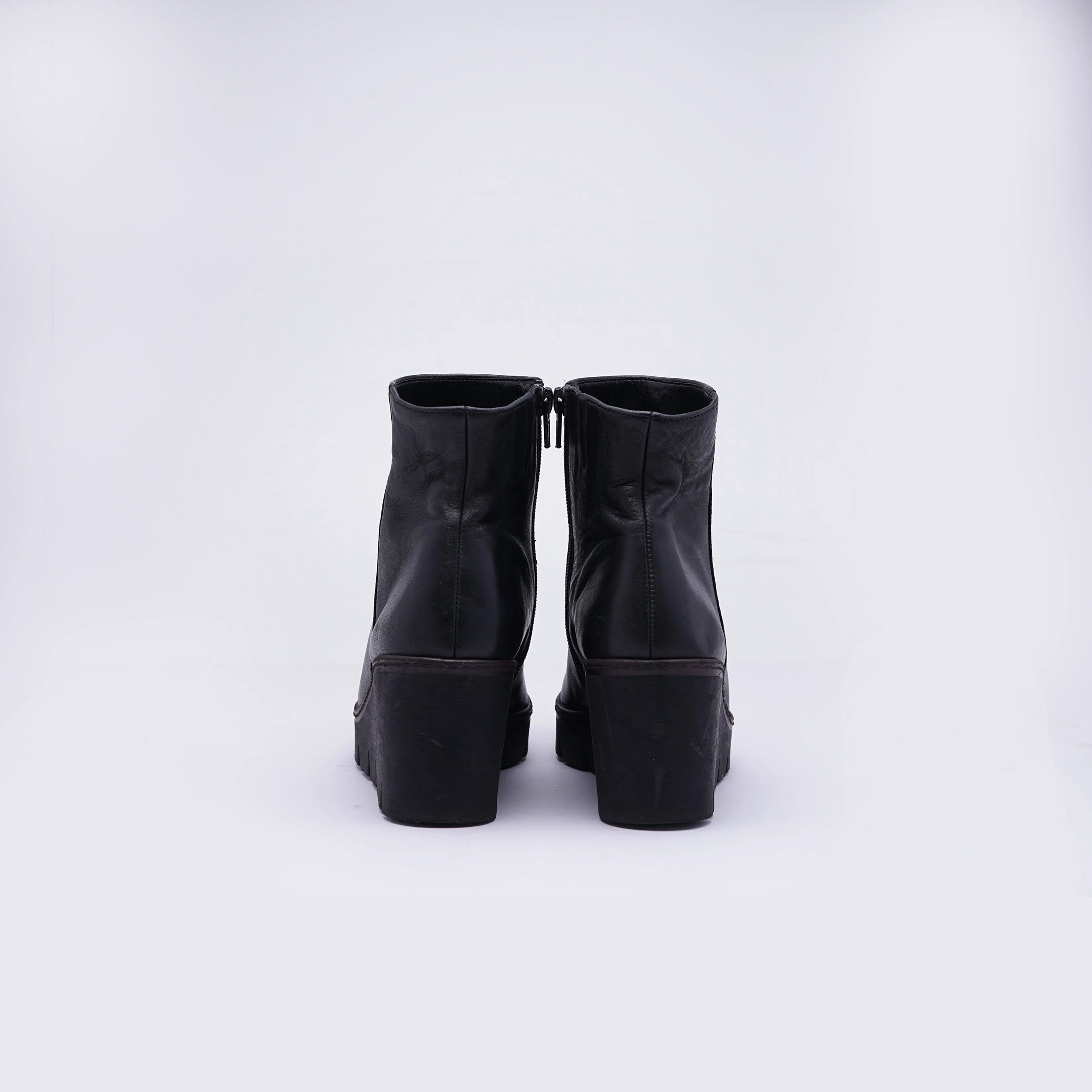European Ankle Wedge boots