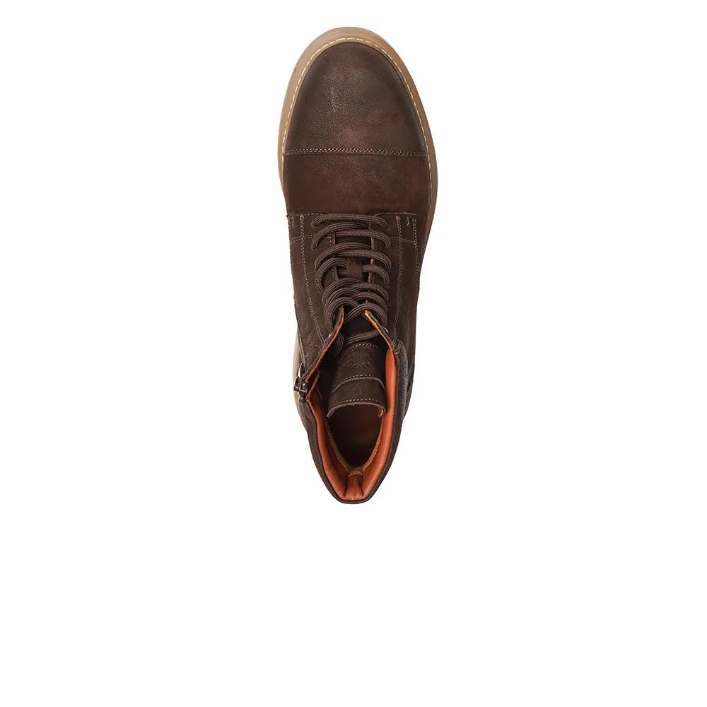 Greyder Casual Leather High Top Men Boots