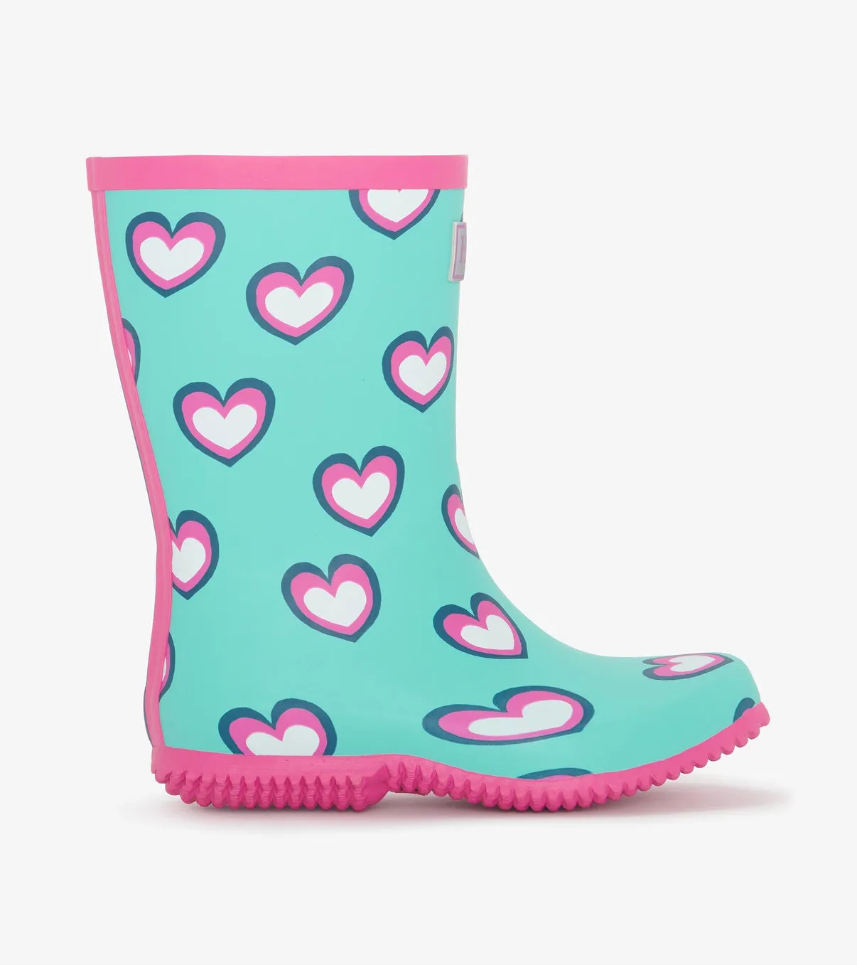 Hatley Packable Rain Boots - Hearts