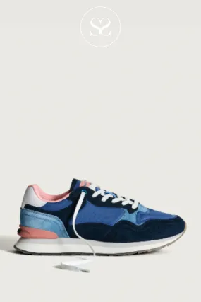 HOFF CORK BLUE MULTI COLOUR WALKING TRAINERS