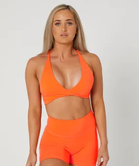 Infinity Bralette (Bright Orange) by OneMoreRep