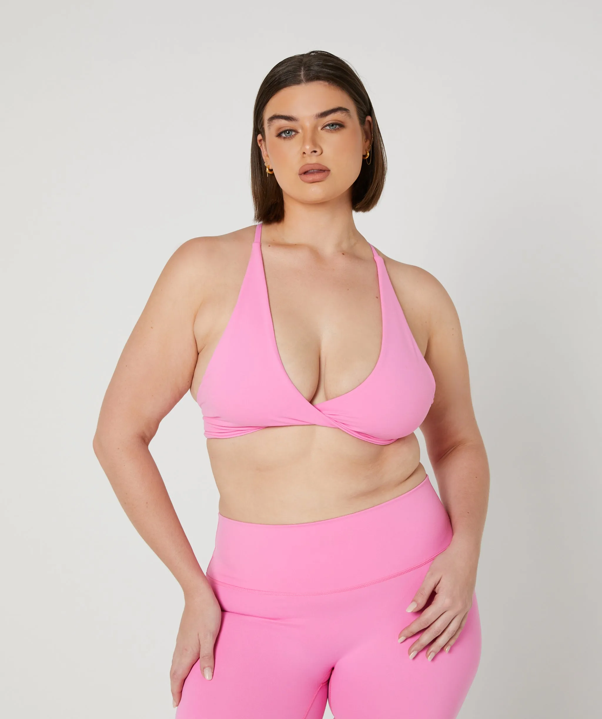 Infinity Bralette Candy Pink