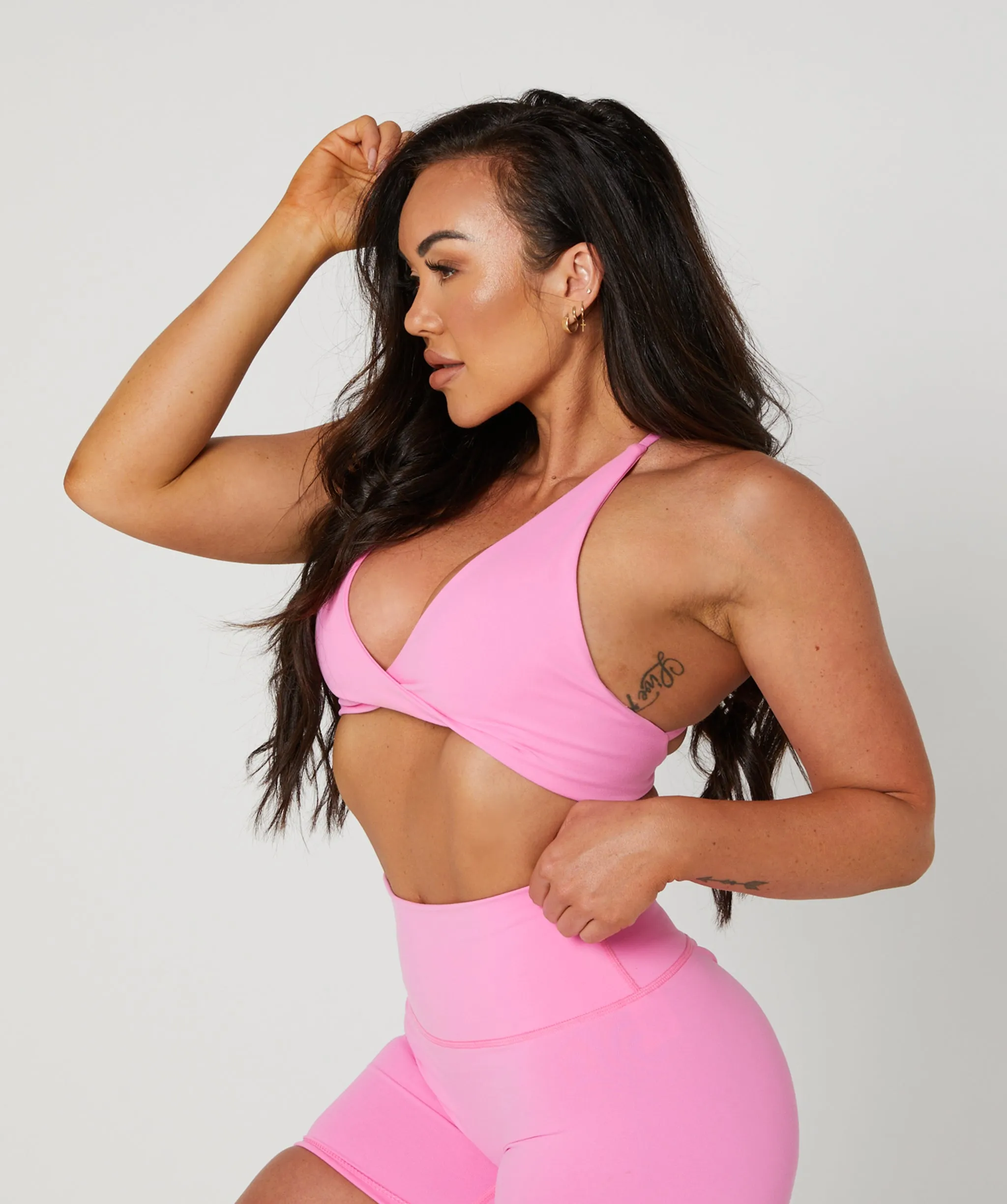 Infinity Bralette Candy Pink