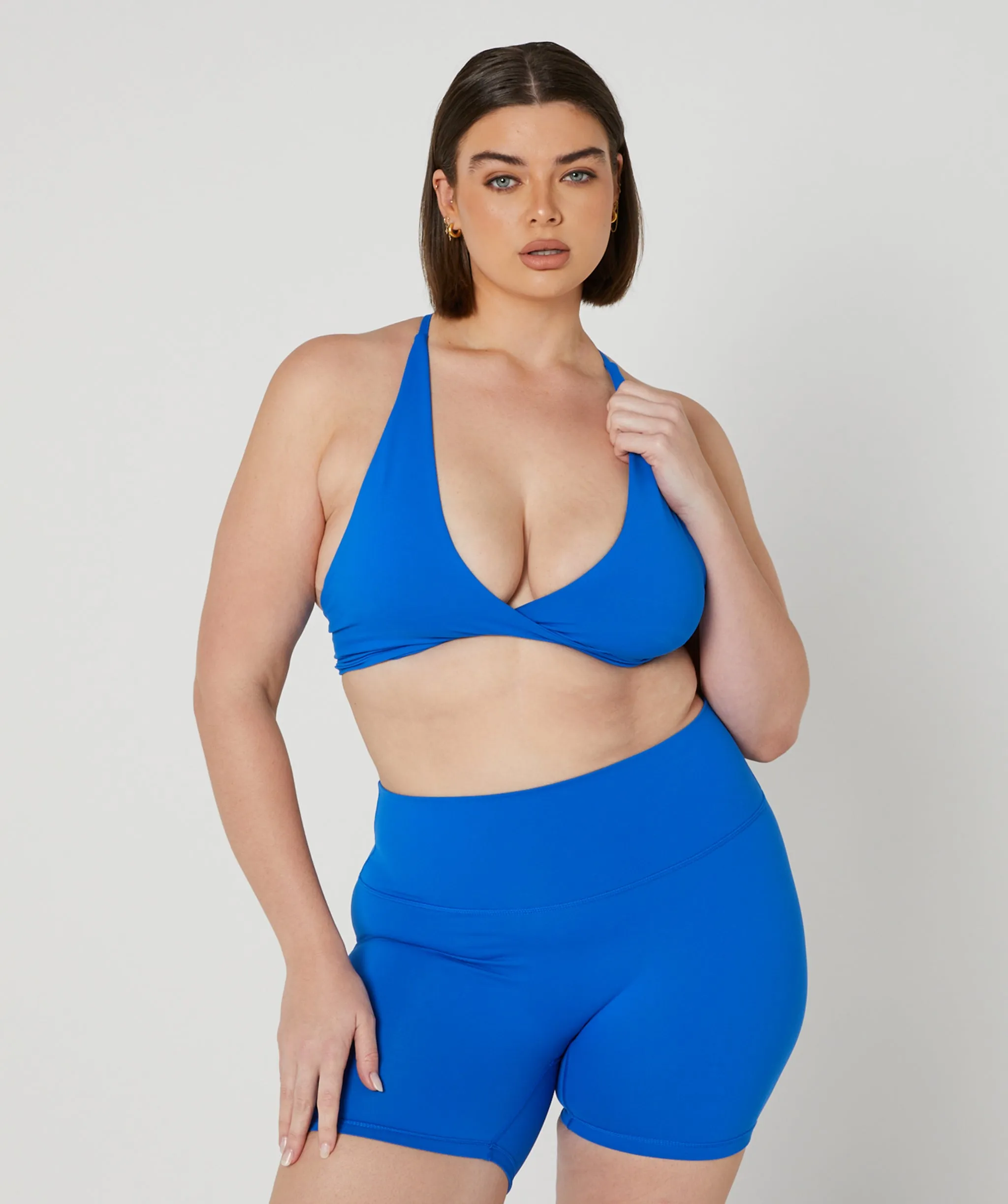 Infinity Bralette (Electric Blue) by OneMoreRep