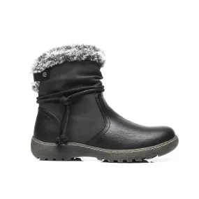 IVACHY Classic Ankle Boots- Soft Fur ankle curf- warm lining - insulated interior- slip resistant A2504