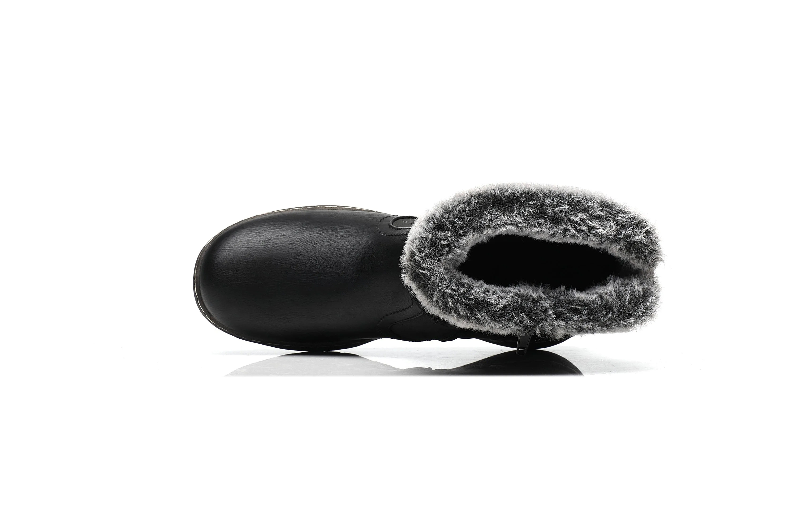 IVACHY Classic Ankle Boots- Soft Fur ankle curf- warm lining - insulated interior- slip resistant A2504