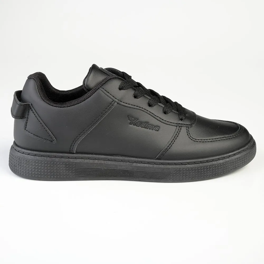 Kadima Wing Tip Sneaker - Black Mono