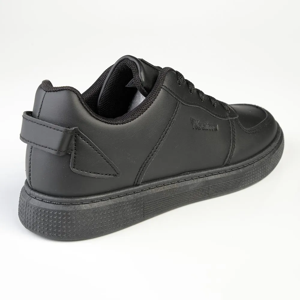 Kadima Wing Tip Sneaker - Black Mono