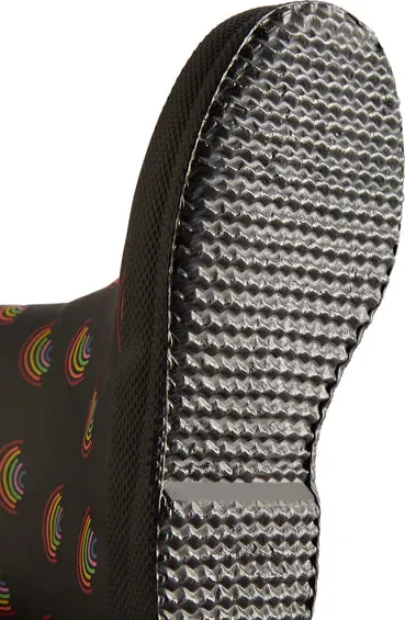 Kids First Mini Rainbow Print Rain Boots (Mini Rainbow Print)