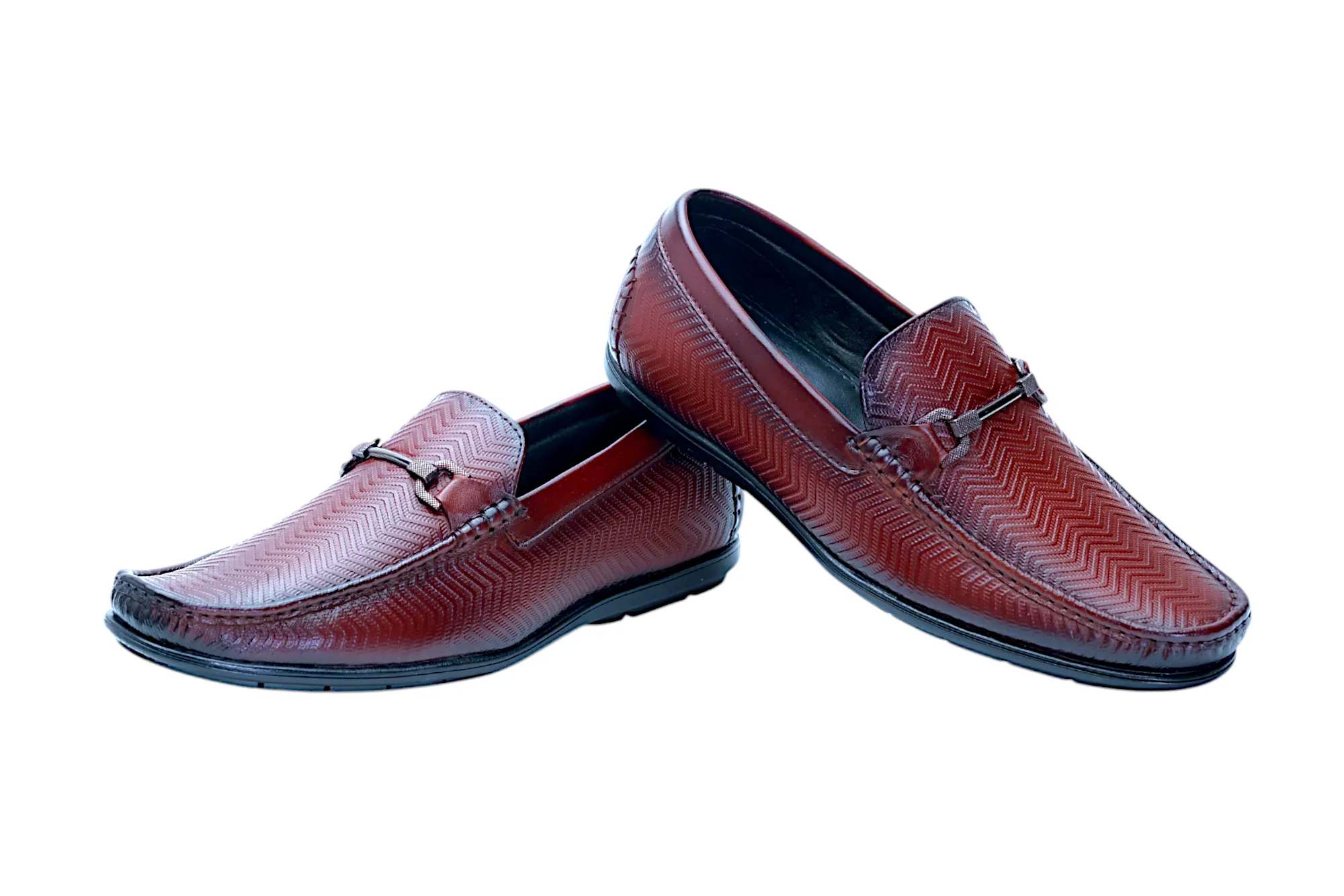 Mens leather loafer shoe 53623