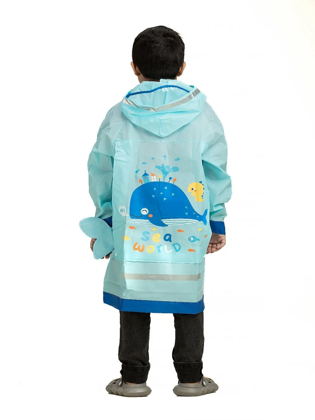 Ocean Explorer Light Blue Raincoat
