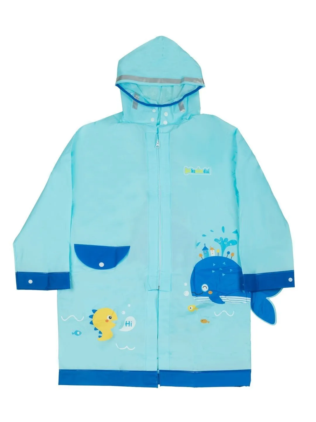 Ocean Explorer Light Blue Raincoat