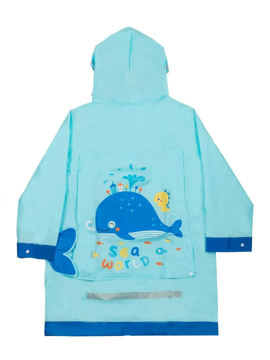 Ocean Explorer Light Blue Raincoat