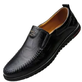 Patchwork Pattern Formal Shoes