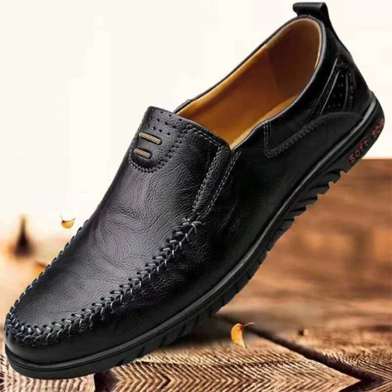 Patchwork Pattern Formal Shoes