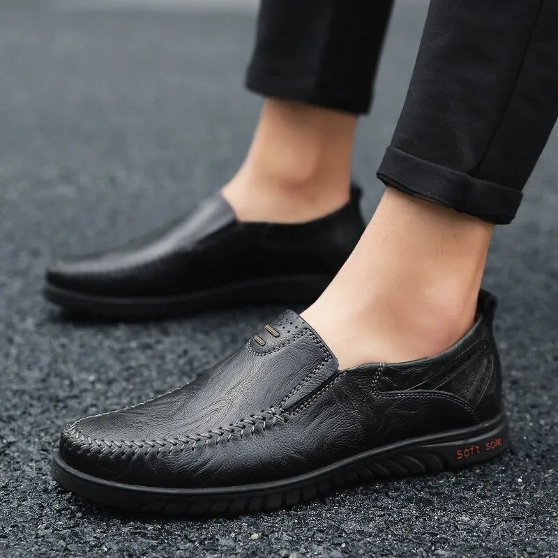 Patchwork Pattern Formal Shoes