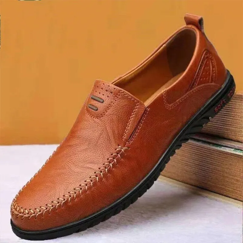 Patchwork Pattern Formal Shoes