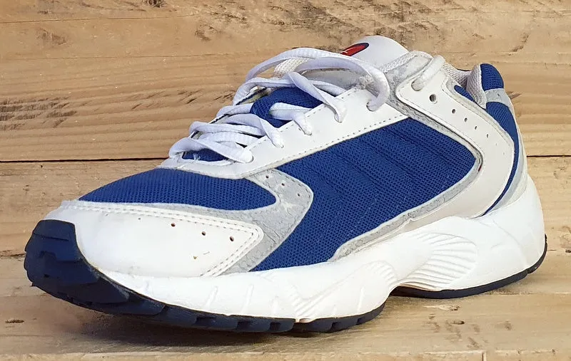 Reebok Daytona Nylon/Leather Trainers 1-78557 White/Blue UK7/US9.5/EU40.5