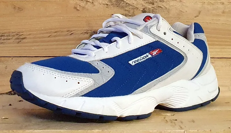 Reebok Daytona Nylon/Leather Trainers 1-78557 White/Blue UK7/US9.5/EU40.5