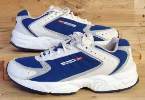 Reebok Daytona Nylon/Leather Trainers 1-78557 White/Blue UK7/US9.5/EU40.5