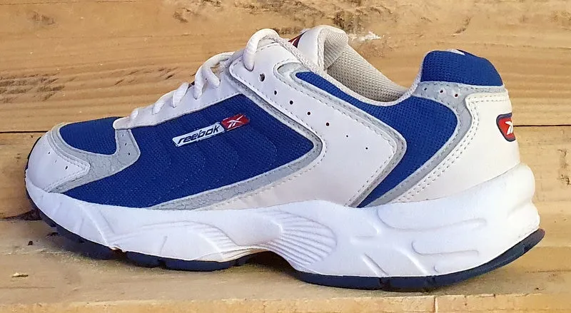 Reebok Daytona Nylon/Leather Trainers 1-78557 White/Blue UK7/US9.5/EU40.5