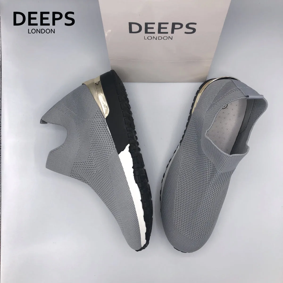 RUBY2 - RUNNING SNEAKERS TRAINERS BLACK WHITE
