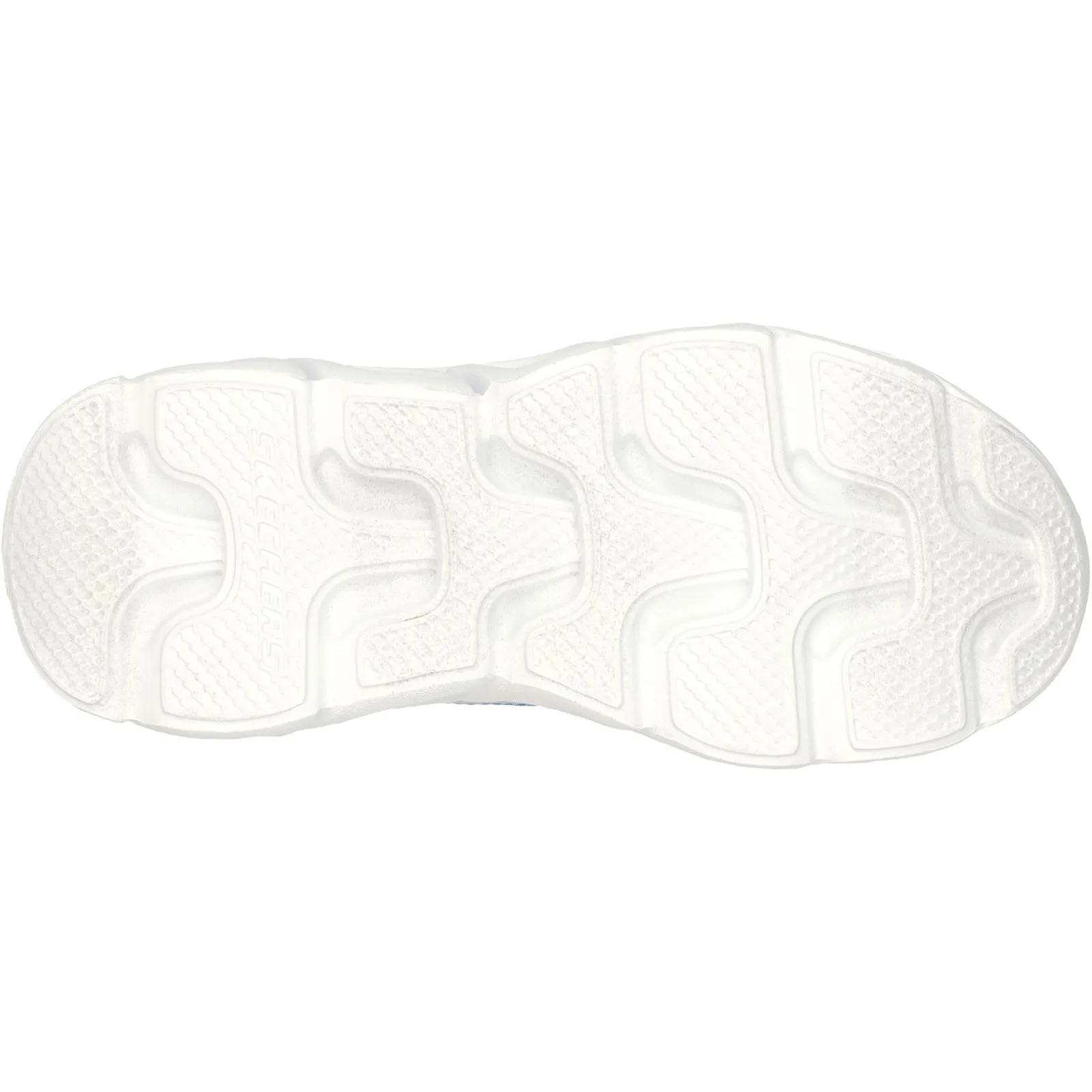 Skechers Girls Flex Glide Trainers - Blue