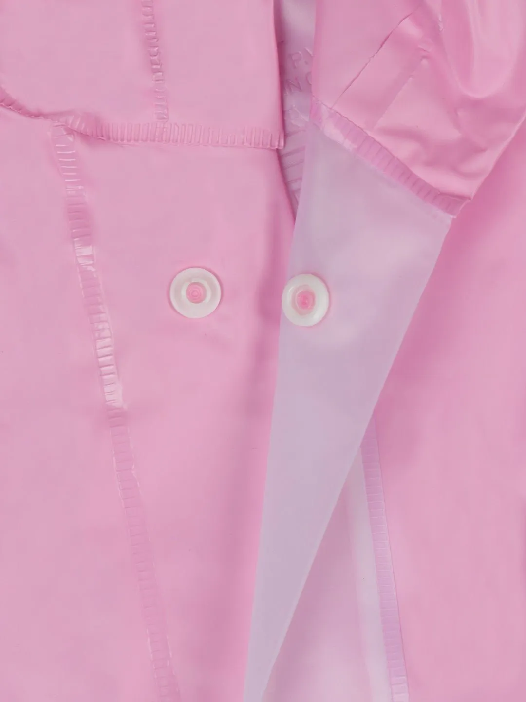 Sweet Macaron Hooded Raincoat for Girls