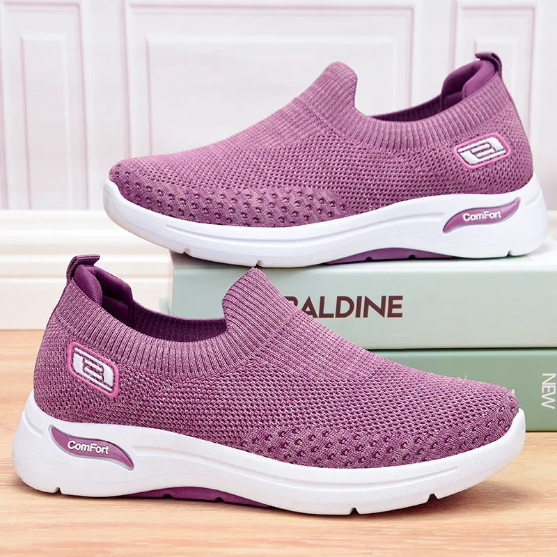 Women Comfortable Knitted Sneakers