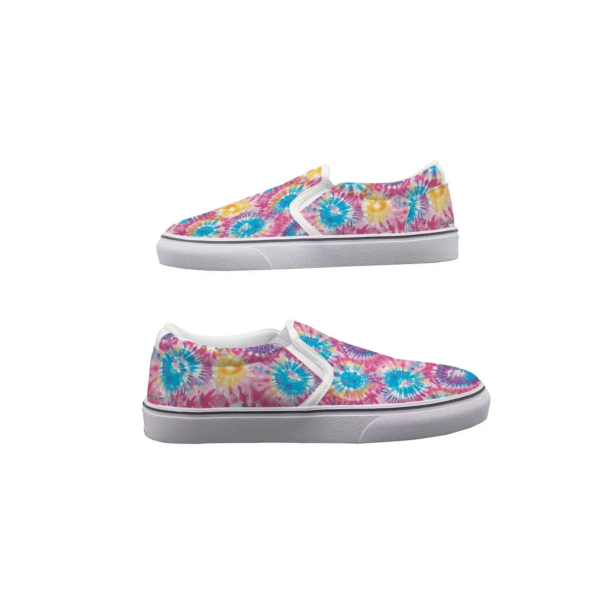 Women's Tie Dye Slip On Sneakers