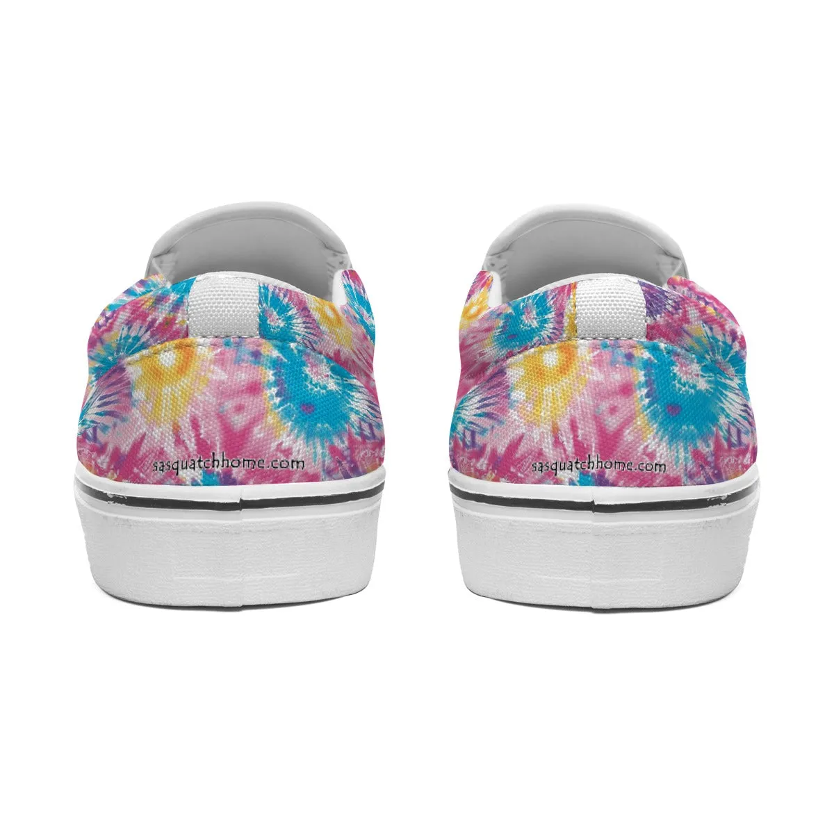 Women's Tie Dye Slip On Sneakers