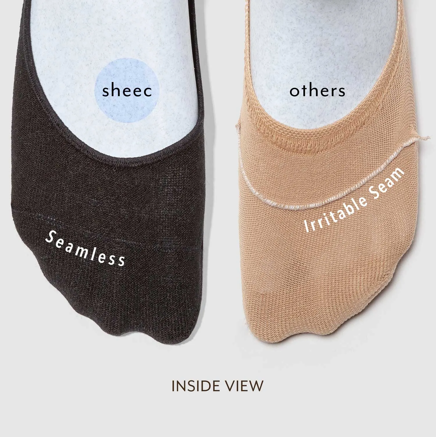 Youth Mid-cut Casual No Show Socks | Super Soft Modal / 6 Pair Bundle Packs | Non-slip Guaranteed (Discontinued)